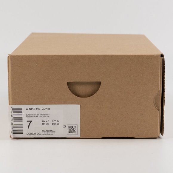 Nike Women's Metcon 8 'Black Dark Smoke Grey' DO9327-001 Gym Training Crossfit - Picture 11 of 16